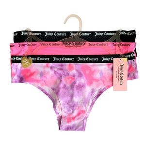 NWT Juicy Couture 3 Set No Panty Lines Underwear